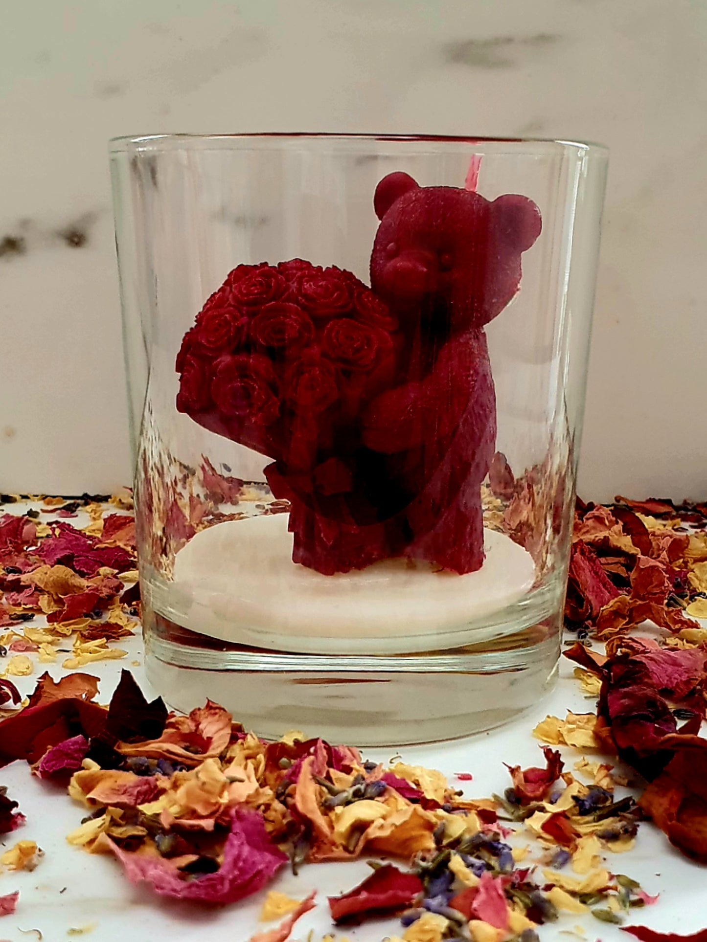 Teddy Bouquet Bears in 30cl jar