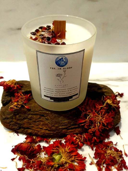 Birth month candle- January