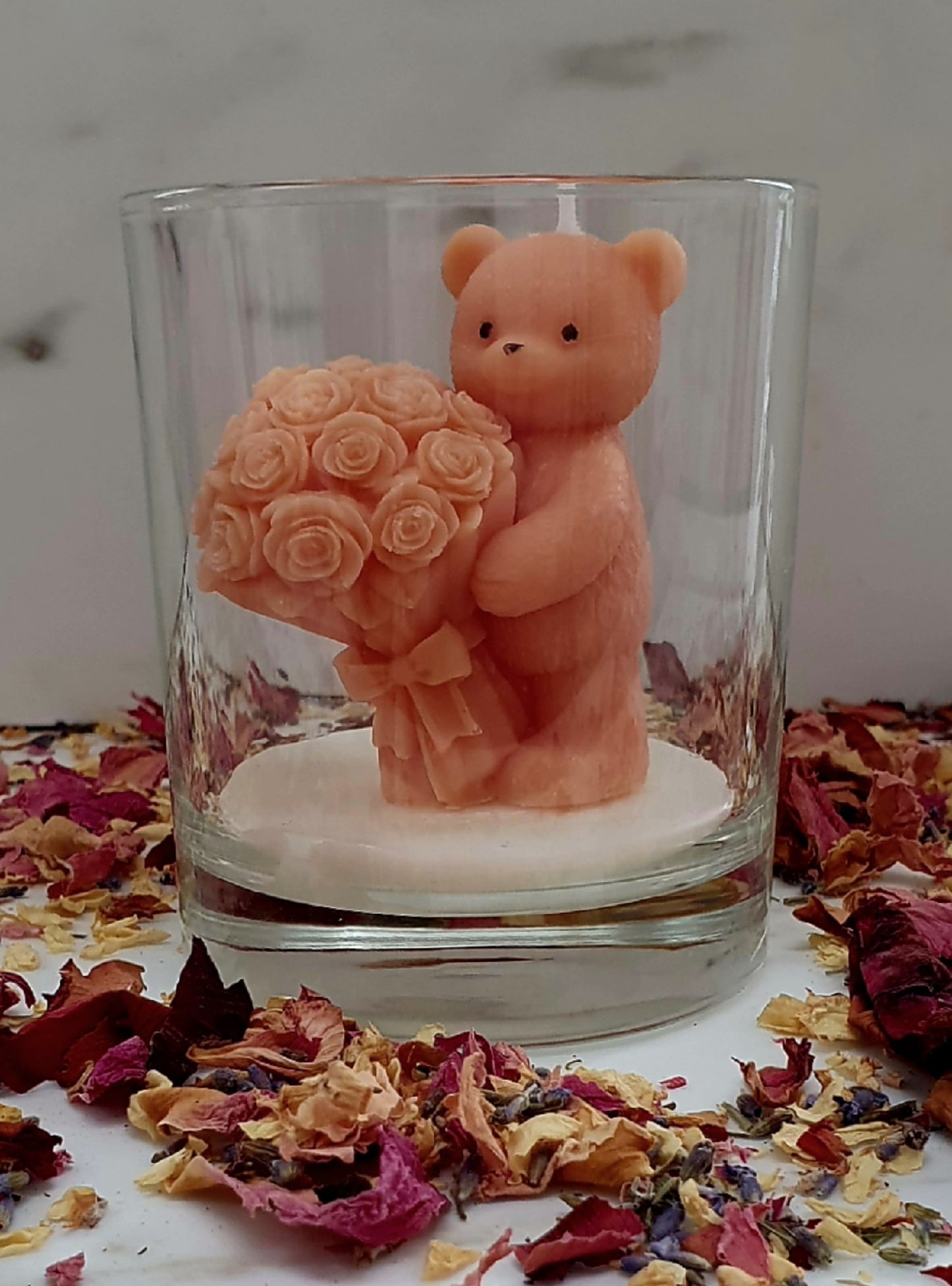 Teddy Bouquet Bears in 30cl jar