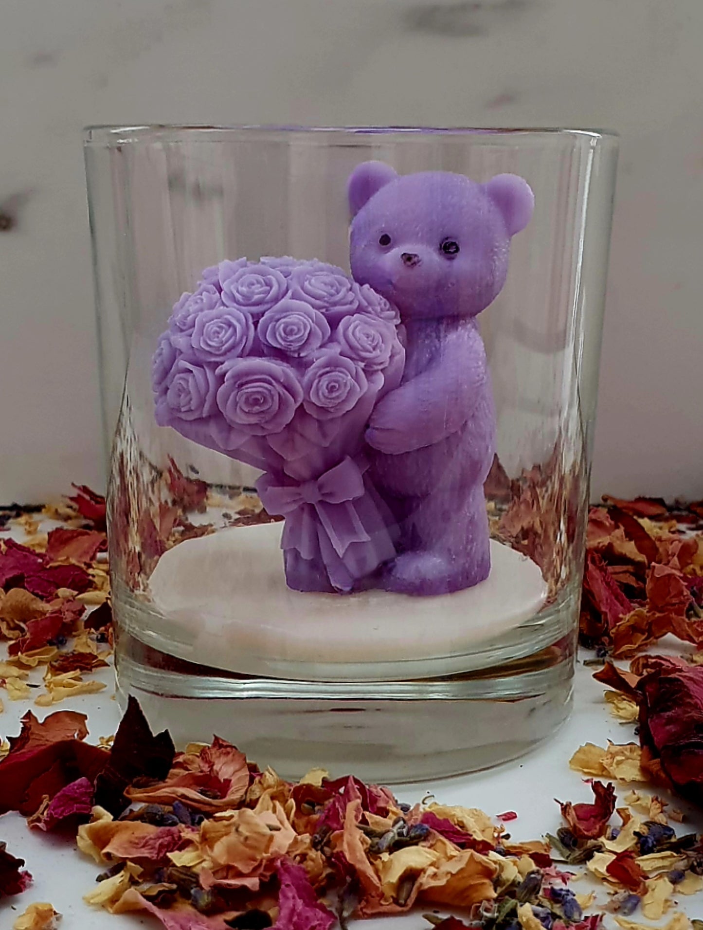 Teddy Bouquet Bears in 30cl jar