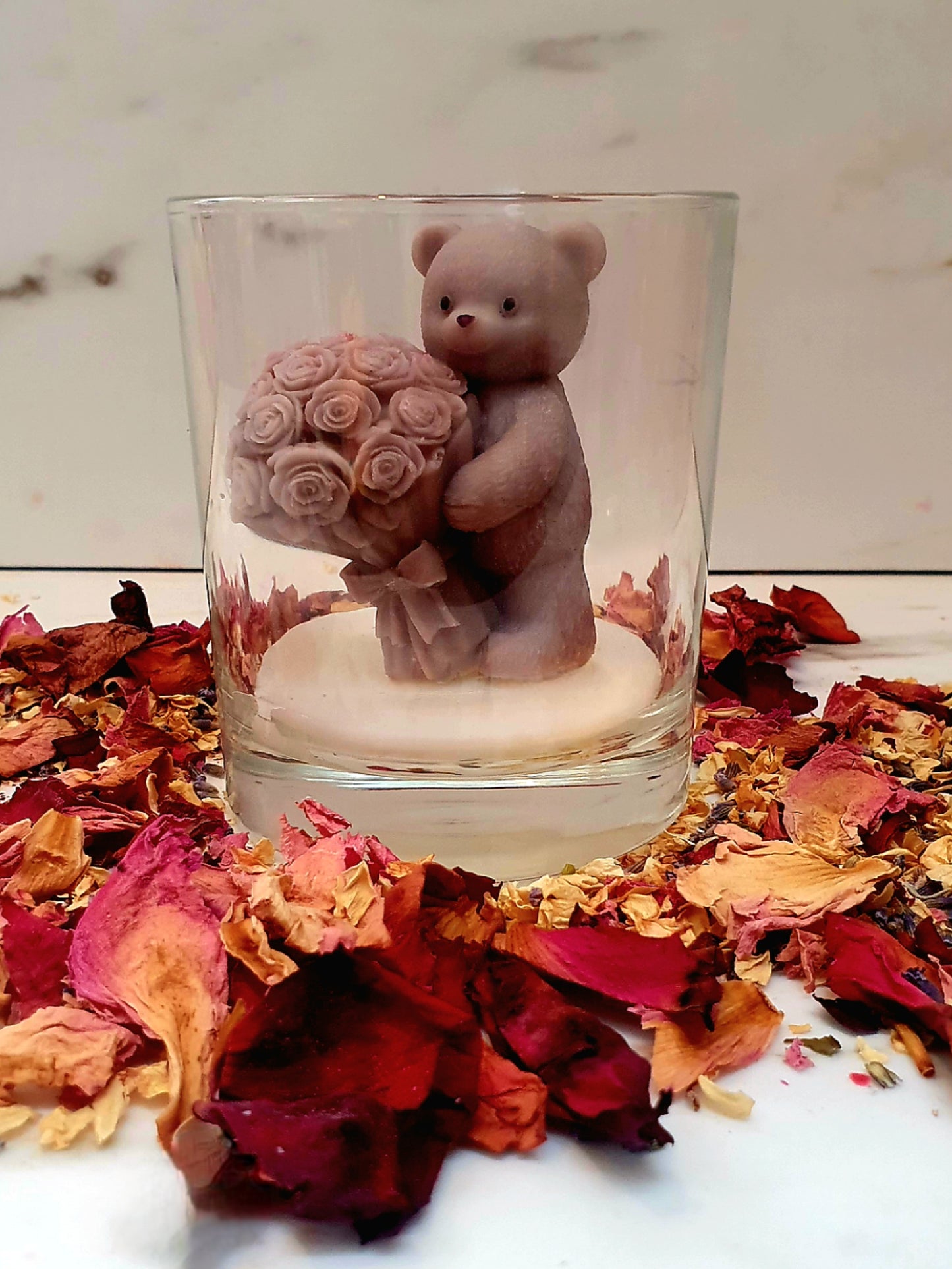 Teddy Bouquet Bears in 30cl jar