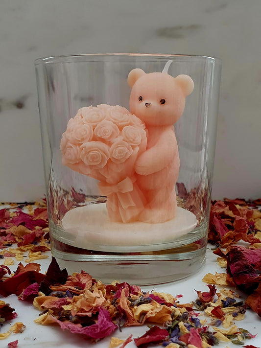 Teddy Bouquet Bears in 30cl jar